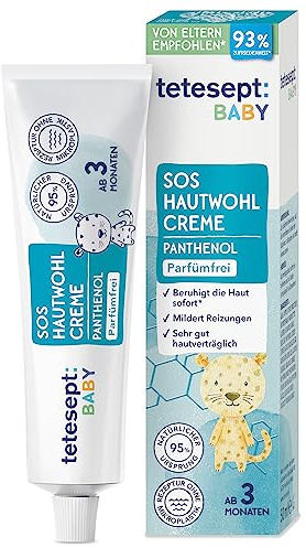 Tetesept Baby SOS Hautwohl Creme, 50 ml Creme
