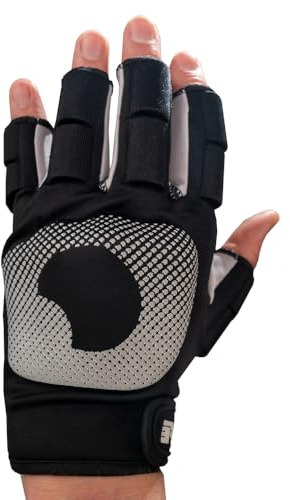 Byte ZT Hockeyhandschuh für linke Hand, Silber, Größe M