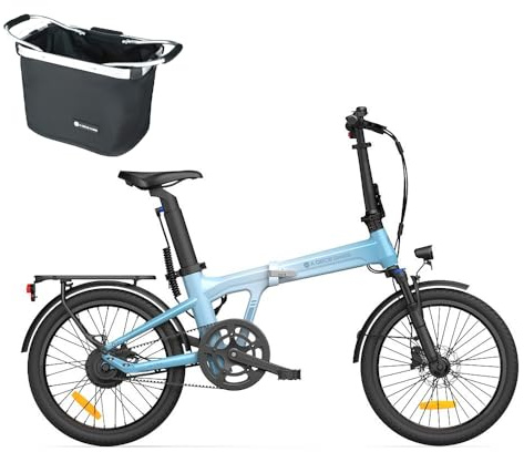 A Dece Oasis ADO E-Bike Air 20 Pro E-Fahrrad Faltbar, klapprad Riemenantrieb,Citybike (Air 20 Ultra (3-Speed), Farbverlauf)