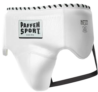 Paffen Sport «PRO Mexican» Wettkampf- und Sparrings-Tiefschutz – weiß – Gr. S/M