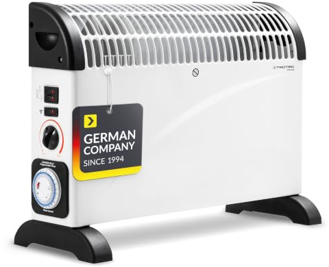 TROTEC TCH 22 E Konvektor Heizleistung 750 W/1250 W/2000 W | Elektro Heizkörper mit Timer