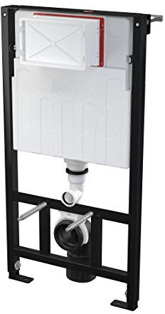 AlcaPlast AM101 WC Montageelement | Unterputz Spülkasten zur Wandmontage, Einbauhöhe:100cm