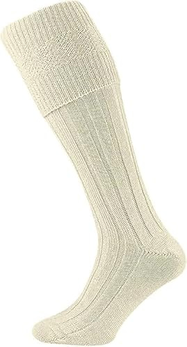 HiFEN® Traditionelle schottische Herren-Socken, Wolle, warm, Kilt, bequem, Freizeit, Hochzeit, Sport, Beinstulpen, Größe 39-45