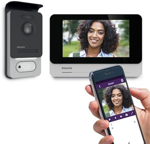 PHILIPS WelcomeEye Connect WLAN-Video-Türsprechanlage (Connect 2)