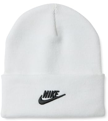 Nike Peak Futura Beanie, White/Black, HF0186-100, 1SIZE