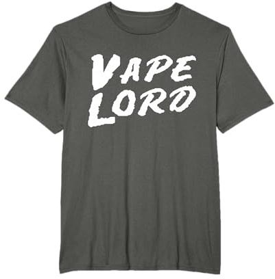 Vape Lord Lustiger Nic Vaping Pen mit Raucherentwöhnung Meme Vape T-Shirt