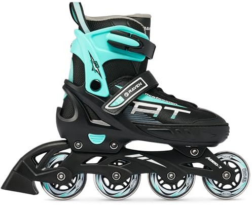 RAVEN Profession Inlineskates Inliner für Kinder und Erwachsene OPTIONAL 2in1 mit Schlittschuhen verstellbar