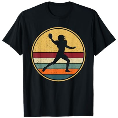 Retro American Football Spieler - Vintage Football T-Shirt
