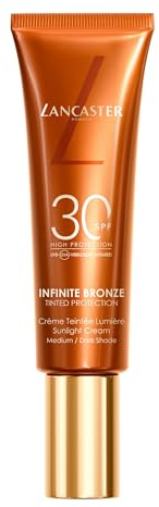 Lancaster Infinite Bronze Tinted Protection Sunlight Cream LSF30 Medium/Dark Shade 50 ml