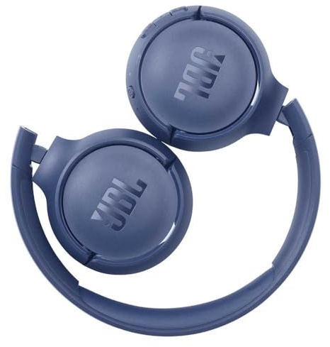 JBL Tune 510 BT – Bluetooth On-Ear Kopfhörer - Blau – Faltbare Headphones mit Freisprechfunktion – Kompatibel mit Sprachassistenten – Lange Laufzeit von bis zu 40 Stunden