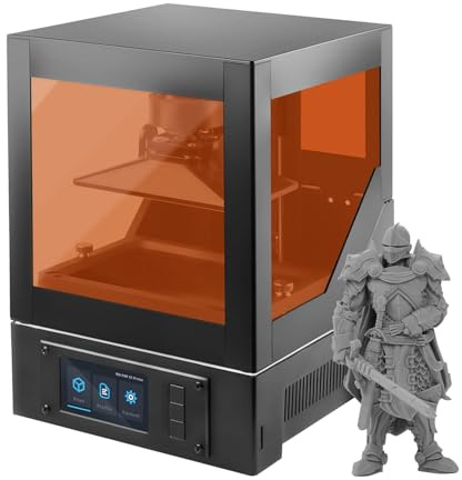 MALYAN S100 Mini Resin 3D Drucker mit 5,5" 2K LCD-Härtungsbildschirm, Hohe Präzision, Auto-Leveling, Druckgröße 115 x 65 x 110 mm, Anfänger freundlich