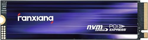 fanxiang M.2 SSD 4TB Nvme SSD PCIe 4.0 Interne Festplatte 7300MB/s Lesen, 6600MB/s Schreiben, für Gaming, Videoschnitt, Programme, Kompatibel mit Laptop, Desktop, Spielekonsole (S880) (4TB)
