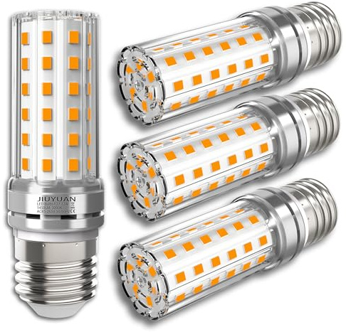E27 LED Warmweiß 12W Mais Birne Lampen 3000K 1450LM Ersetzt Glühbirnen 100W, Edison Schraube Maiskolben Energiesparlampe Birnen Kerze Licht Glühbirne Nicht Dimmbar - 4er Pack