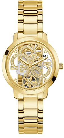 GUESS Damen-Uhren Analog Quarz 32019894