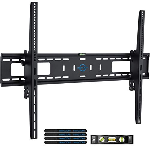 deleyCON Universal TV Wandhalterung 60-100 Zoll, Neigbar, bis 75 kg | für 152-254 cm Fernseher, bis VESA 900x600, Plasma LCD LED OLED TFT Curved TV Halterung