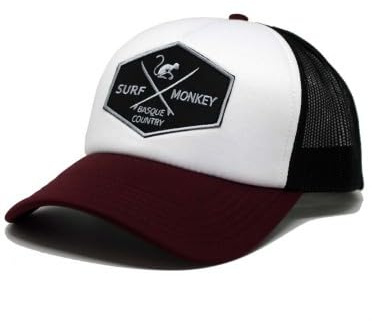 DRESSED IN MUSIC PLAY WITH ME Foam Trucker Cap Classic - Baseball Cap - Kappe Herren - eine Größe (schwarz/Weiß)