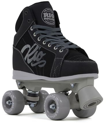 Rio Roller Lumina Rollschuh Black/Grey, 40.5