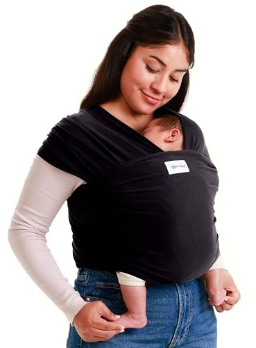 Sleepy Wrap Elastisches Babytragetuch, Tragetuch Baby Neugeboren, 3-15 kg | Weiches Babytragetuch zum Binden, Enger Sitz, Leicht & Freihändig für Kontaktschlaf, Must-Have Baby Erstausstattung