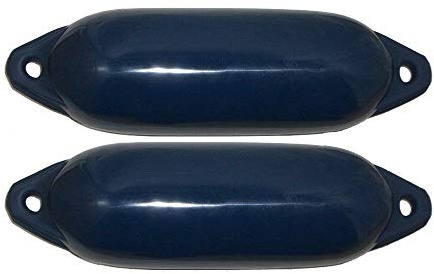 Majoni 2er-Set Bootsfender Star 15 - Farbe Navy, Länge 45cm