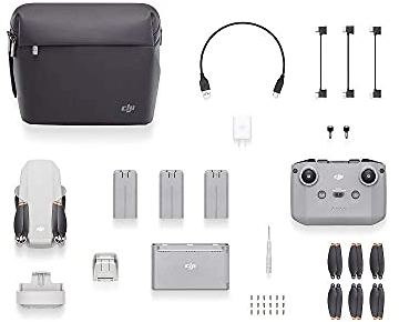 DJI Mini 2 Fly More Combo (EU) + Care Refresh (auto-aktiviert) - 4K Video-Drohne mit Zubehör und inklusive Schutzpaket für ein sorgenfreies Fliegen, 1er Pack