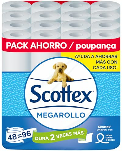 Scottex Megaroll Toilettenpapier - 48 Rollen