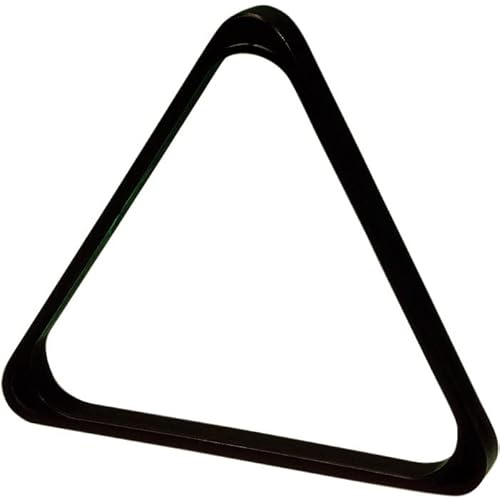 Pegasi Billard Dreieck ABS-Pro - Schwarz - Triangel - Pool | Indoor, 57,2 mm, Plastique, PVC, Billard Zubehör, ABS-Kunststoff, Farbe Schwarz