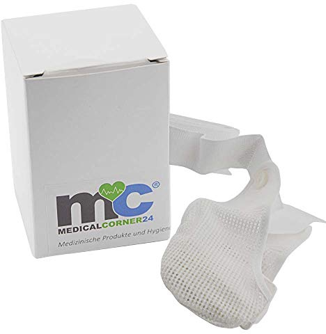 Medicalcorner24® Suspensorium Hodenschutz Bandage Tiefschutz Suspensor, abnehmbarer Beutel, Gr. 7