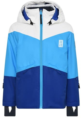 LEGO Wear Unisex Wear Jungen Skijacke Winterjacke 5.000 Wassersäule Atmungsaktiv Lwjested 708 Regenjacke, 570, 110 EU