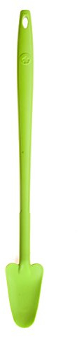 Kochblume Restelöffel L | Premium-Silikon & BPA frei | Hitzebeständig | Spülmaschinenfest | Farbe: limette