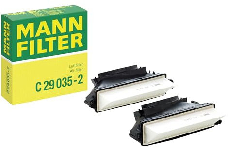 MANN-FILTER, C 29 035-2 Luftfilter | Für PKW, Saubere Luftzufuhr, Langlebiges Filtermedium, Passgenaues Design, Echte OE-Technologie
