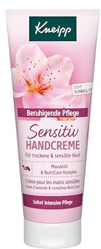 Kneipp Sensitiv Handcreme - Für trockene & sensible Haut - Mandelöl & NutriCare Komplex - 75ml