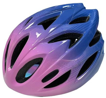JISADER Kinder-Fahrradhelm, verstellbar 52–58 cm, Fahrradhelm für Jungen & Mädchen von 4–15 Jahren, belüfteter Multisport-Sicherheitshelm für Radfahren, Skaten, Rollerfahren, Reiten