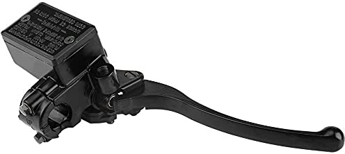CYWVYNYT Motorrad Kupplung Bremshebel, 7/8 22mm Motorrad Vorne Rechts Bremse Kupplungshebel Hauptbremszylinder für Yamaha YFZ450 YFM(Swarchz) (7/8 22mm)