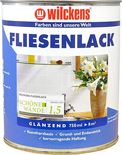 Wilckens Fliesenlack 750ml, Farbe:krem weiß