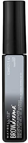 Maybelline New York Augenbrauen-Mascara Brow Drama Transparent/Augenbrauenstift durchsichtig inkl. Kugelbürste und Farb-Pigment-Gel, 1 x 8 ml