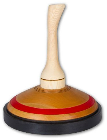 Drechslerei WIMMER Holzeisstock für Herren Colour (rot)