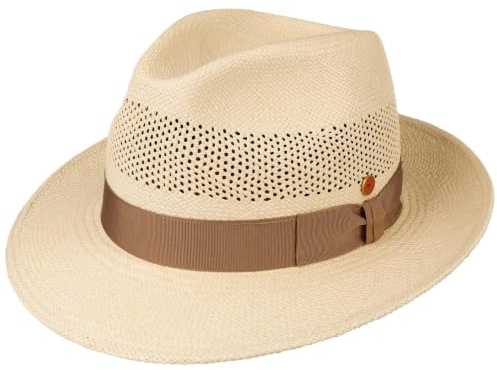Mayser Imperia Strohhut Bogartform Ripsband Made in EU Herren Frühling Sommer