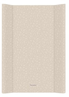 TRÄUMELAND - Garden | Wasserabweisende und abwischbare Wickelmulde mit floralen Design |Wickeltischauflage ausThermo-Vlies und phtalatfreie PVC. 50x70 cm