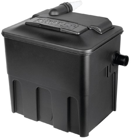 Hozelock Cyprio Ecocel-Gartenteichfilter (für für Teiche von bis 10000 l ohne Fische + 5000 l mit Fischen)