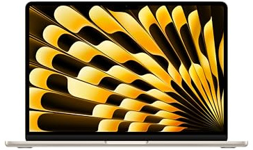 Apple MacBook Air (13, Apple M4 Chip mit 10‑Core CPU und 10‑Core GPU, 24GB Gemeinsamer Arbeitsspeicher, 512 GB) - Polarstern