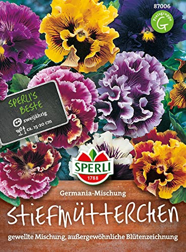 Stiefmütterchen Germania, gewellte Mischung