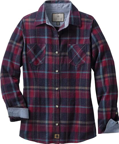 Legendary Whitetails Damen Cottage Escape Flannel Shirt Langärmelig
