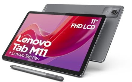 Lenovo Tab M11 Tablet | 11 WUXGA Touch Display | MediaTek G88 | 4GB RAM | 128GB eMMC 5.1 | Android 14 | grau | inkl. Pen