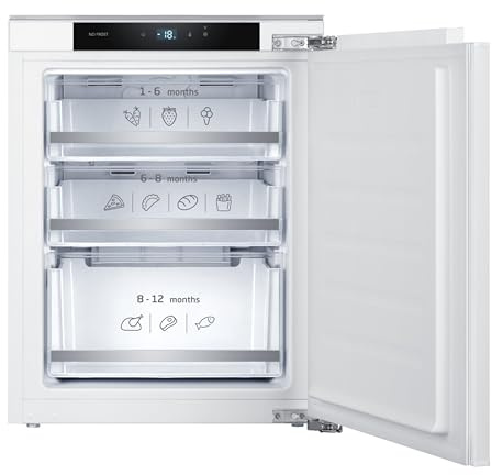 Amica EGSX 321 210 Gefrierschrank, 712 mm Nische, Festtür-Technik, Energieeffizienzklasse D