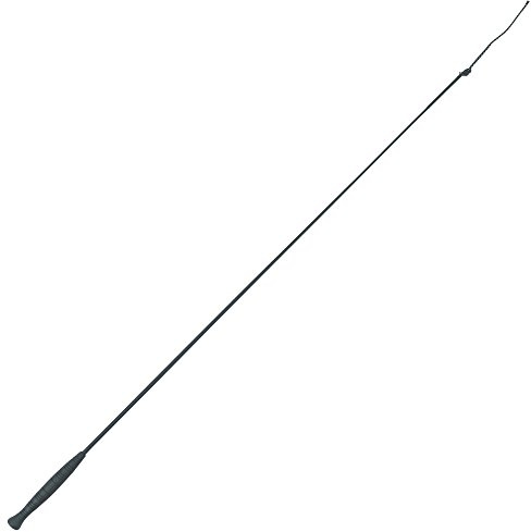 Covalliero Dressurgerte, Gerte, Reitgerte, Fiberglas übersponnen, schwarz, 120 cm, Reiter, Reiterin