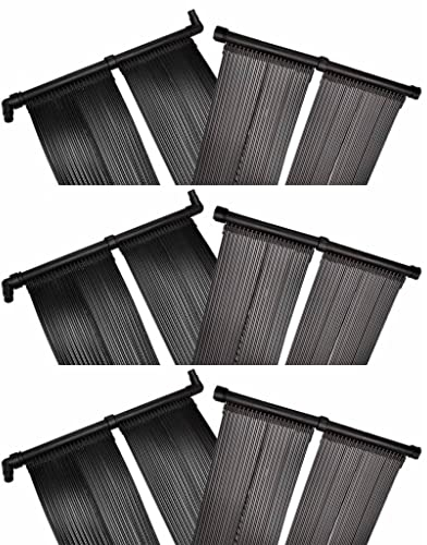 vidaXL Solar-Panel Poolheizung 6 STK. 80x620 cm