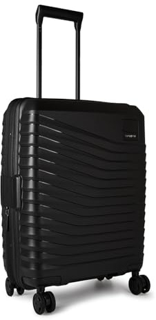 Samsonite Intuo - Spinner L, Erweiterbarer Koffer, 75 cm, 105/115 L, Schwarz (Black)