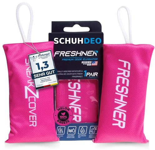 Freshner Schuhdeo gegen Fußgeruch und Schweißfüße | Geruchsentferner und hinterlässt einen frischen Duft | Für Arbeitsschuhe, Sport-Schuhe und Sneaker