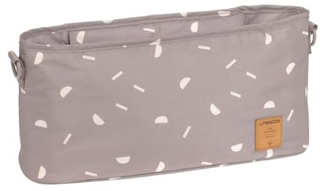 LÄSSIG Kinderwagen Buggy Organizer mit Befestigung Blocks Taupe | Kinderwagentasche, Buggy Organizer, Kinderwagen Organizer, Wickelorganizer