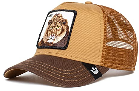 Goorin Bros. Trucker Hat Herren - Mesh Baseball Snapback Cap - The Farm, Whiskey (Mane Man), Einheitsgröße